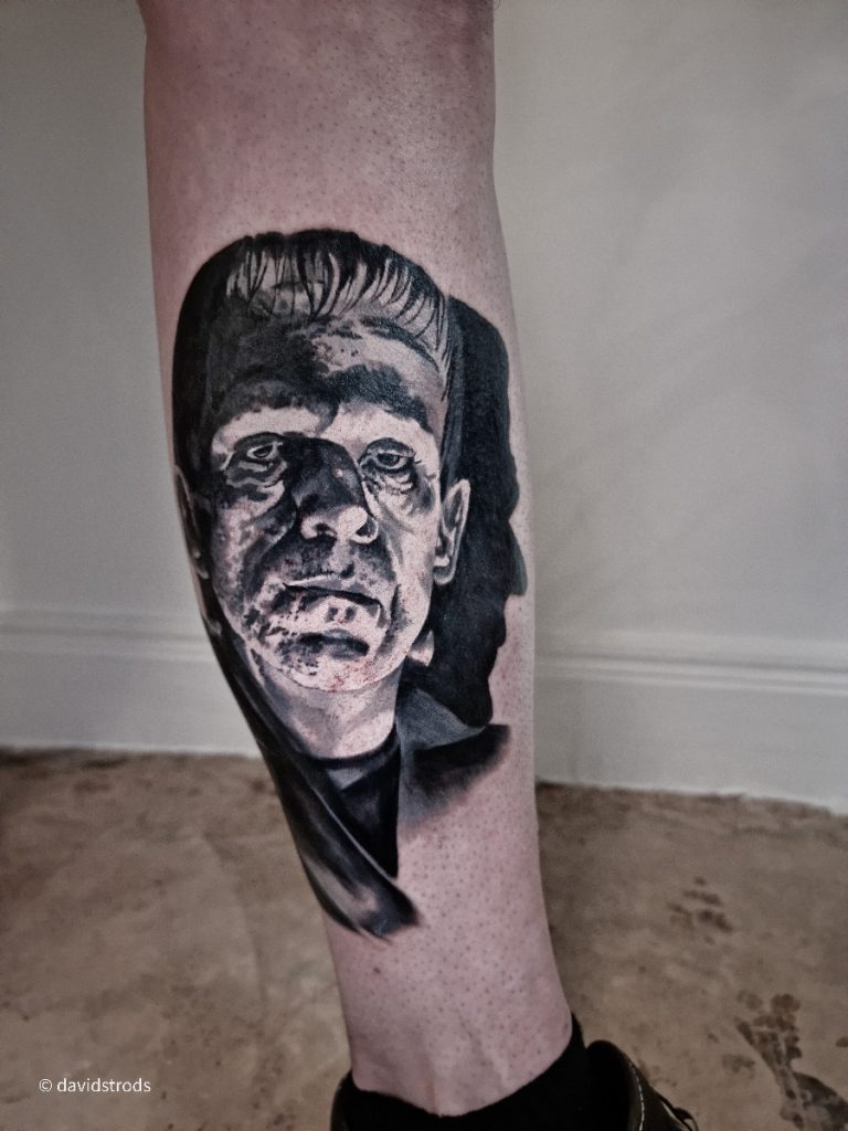 Ross - Portrait tattoo by Dave